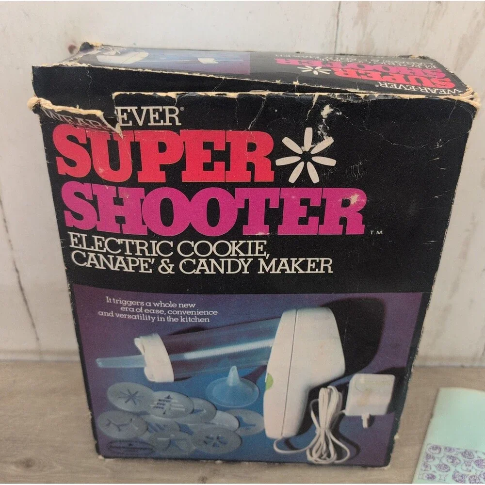 Vintage WearEver 70001 Super Shooter Electric Cookie Maker Tested